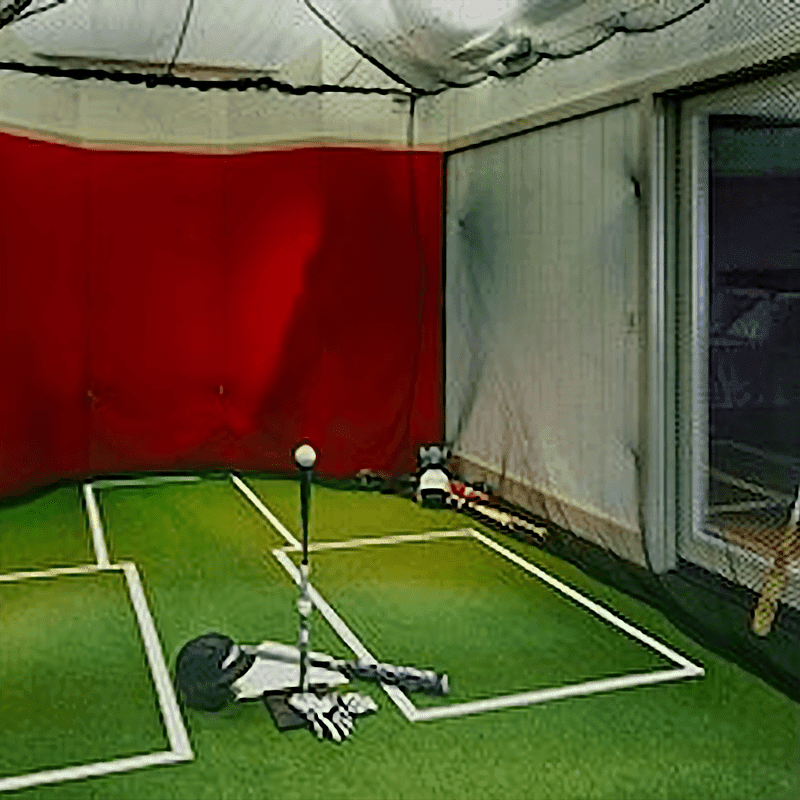Basement Batting Cage