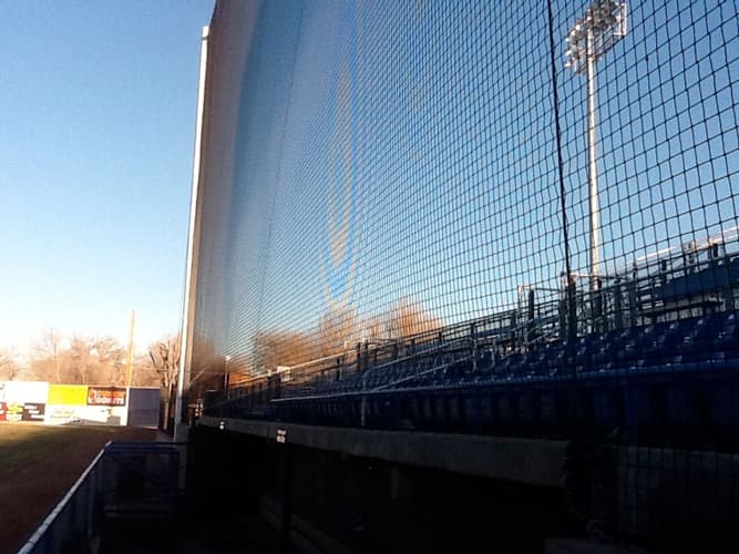Backstop Netting and Poles