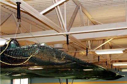 Indoor Ceiling Barrier Netting – How to Order/Measure
