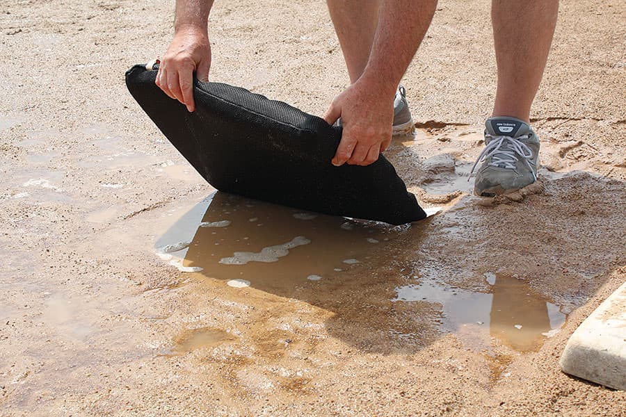 How to Get Rid of Standing Water on Concrete