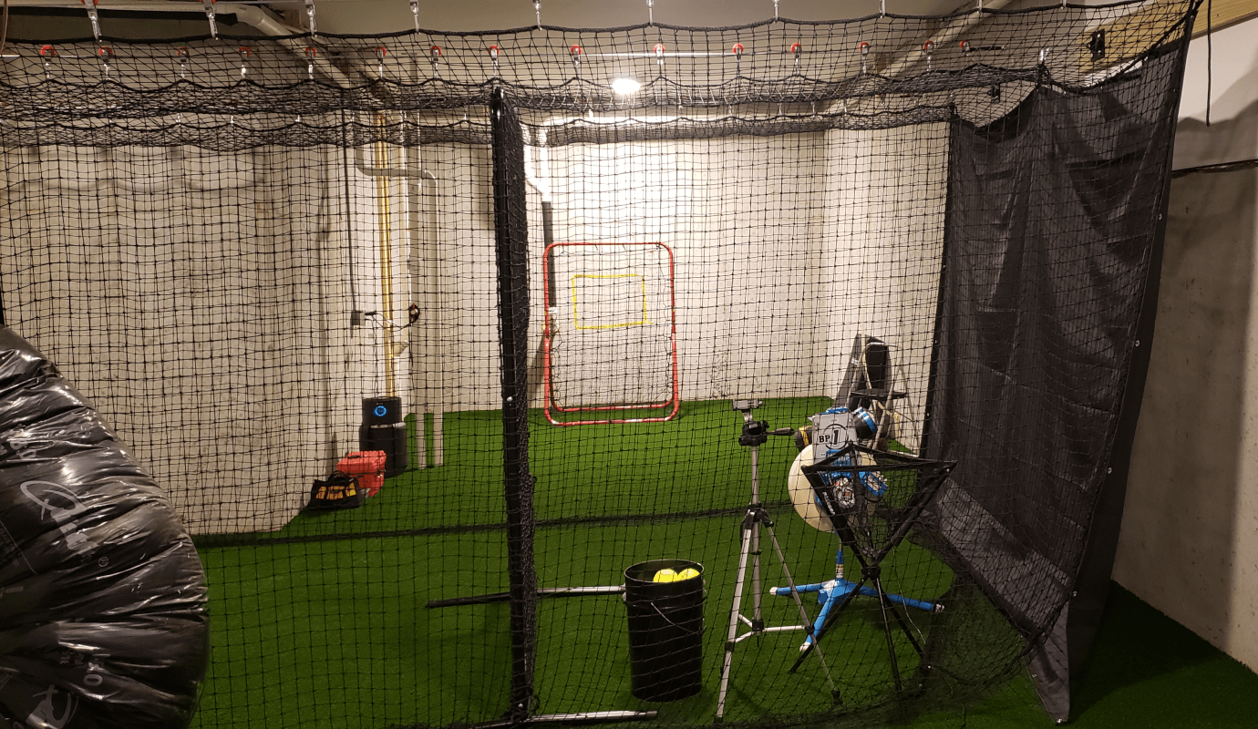 DIY Basement Batting Cage | Customer Spotlight